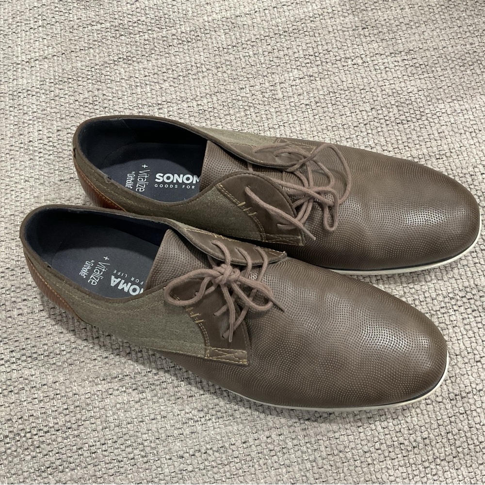 Kohl's Men's Brown and Tan Oxfords